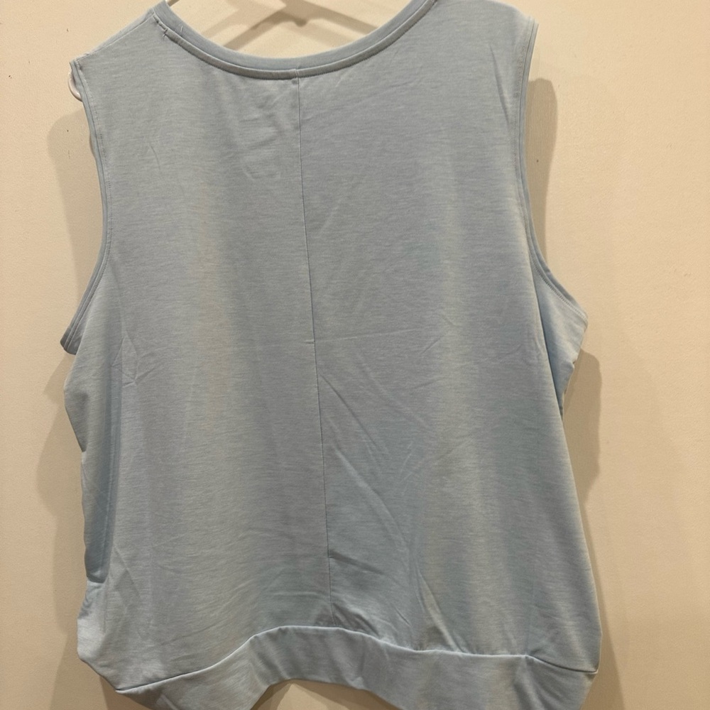 Target Light Blue Muscle Tee - Picture 4 of 4